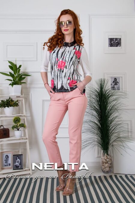 Елегантна туника NELITA с дизайнерски принт