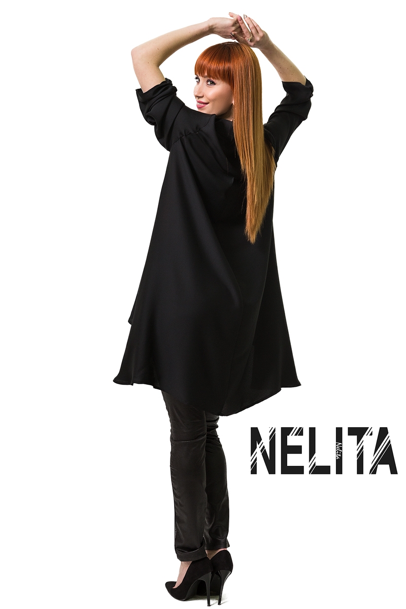 Елегантна риза с асиметричен дизайн - Image 2