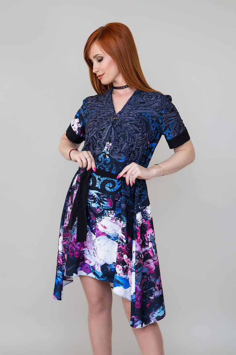 Рокля с колан