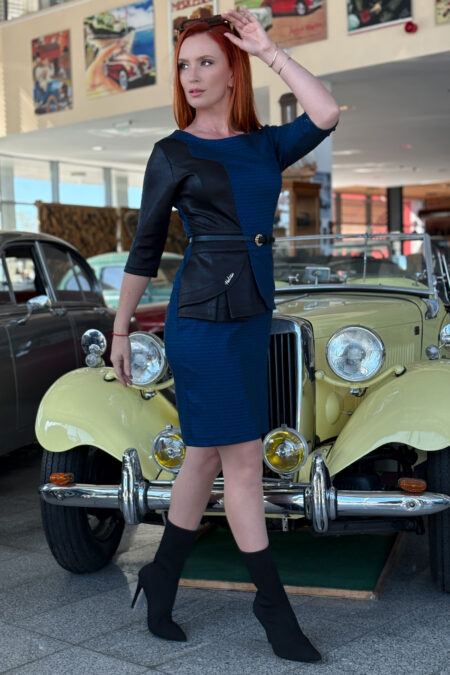 Елегантна рокля от жакард