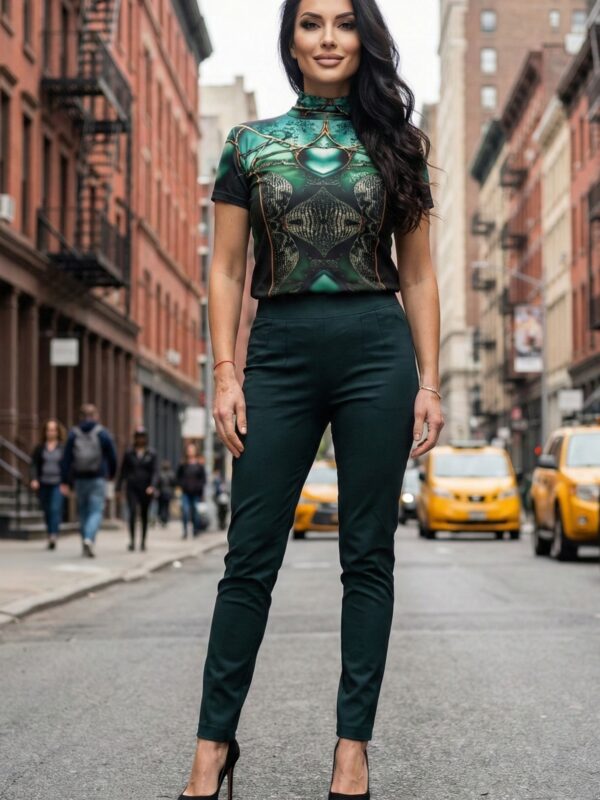 Луксозен зелен клин с кожен ефект