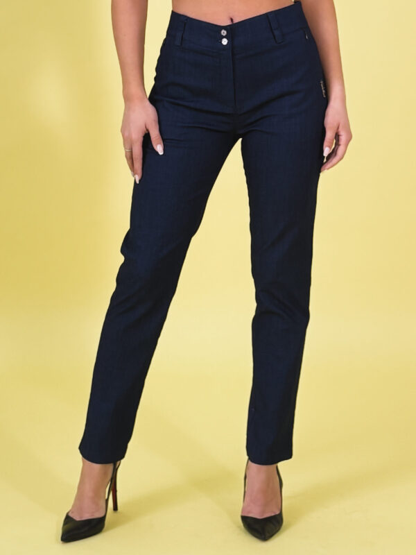 Дамски панталон индиго