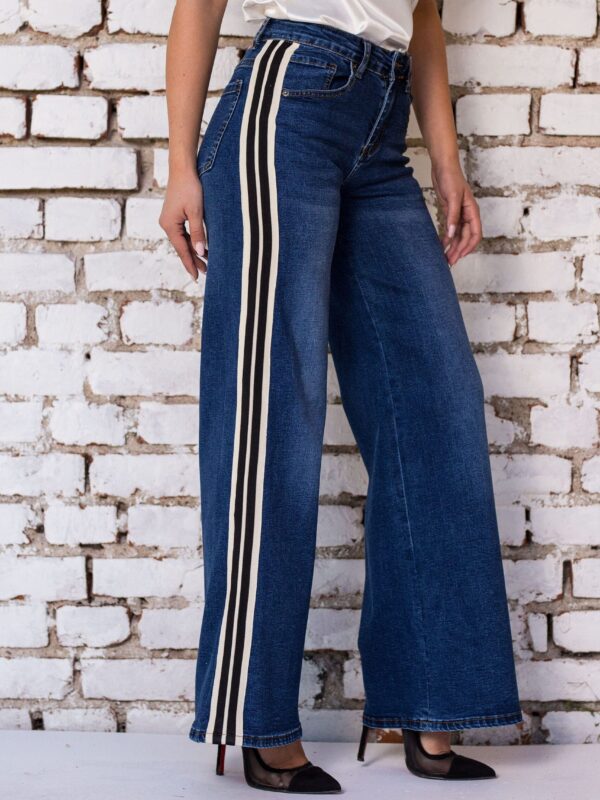 Дънки с кант и нормална талия