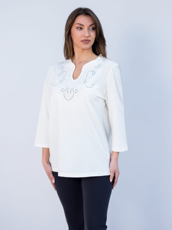 Дамска блуза от памук