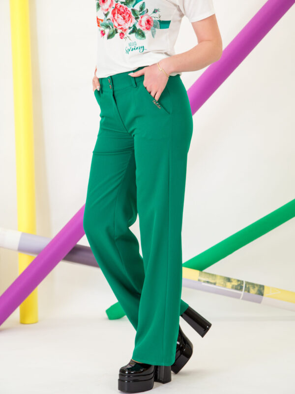 Панталон Nelita в зелено