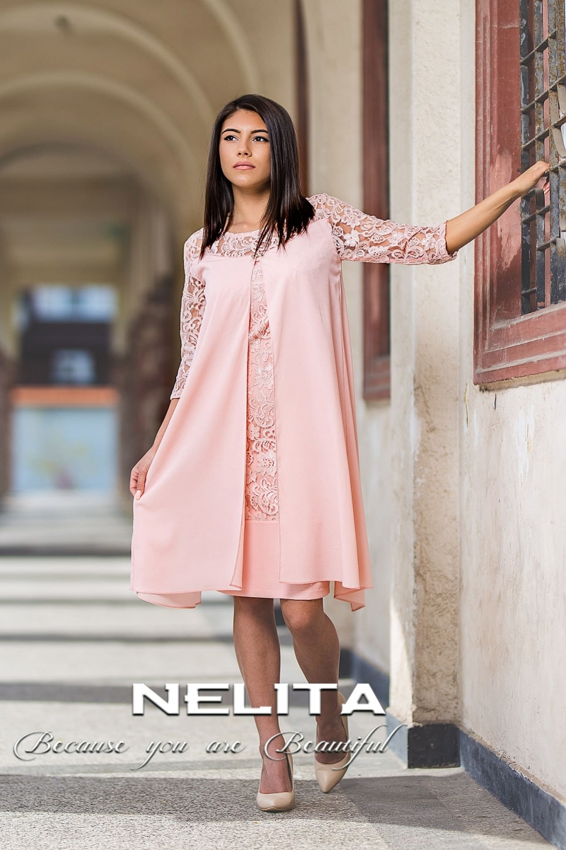Елегантна рокля NELITA от дантела