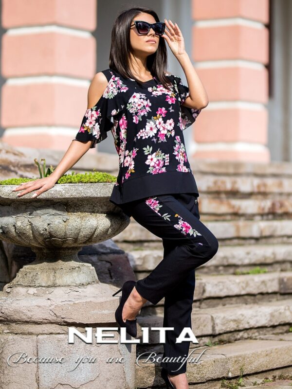 Комплект от две части NELITA с флорален принт 2080/721,1271