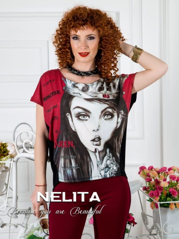 Туника NELITA с лежерен гръб