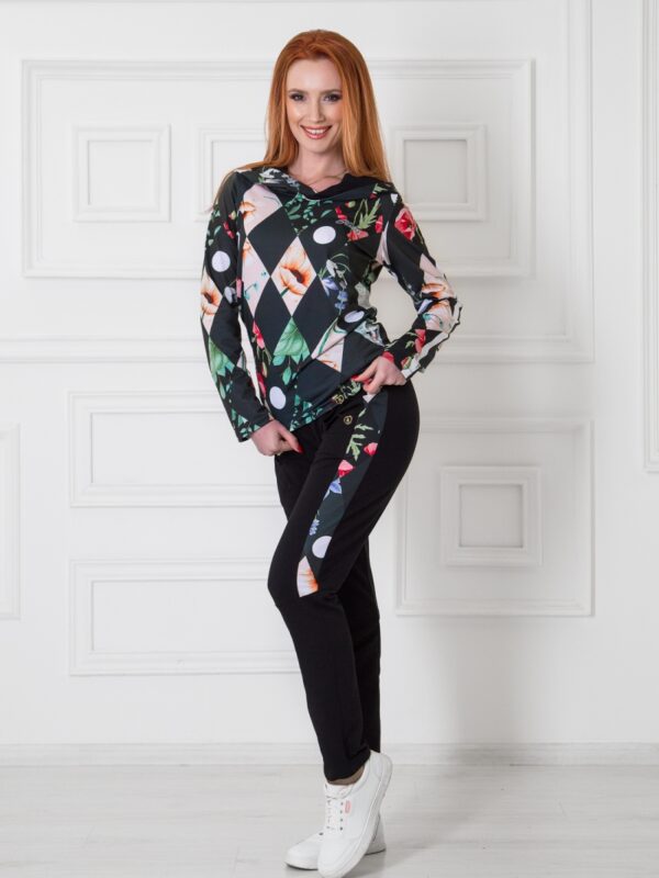 Спортен комплект NELITA с дизайнерски принт