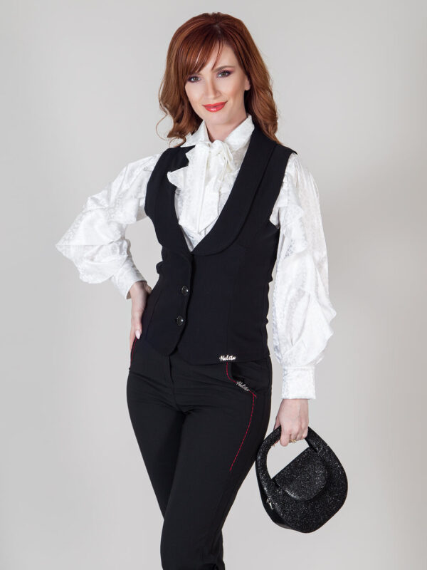 Дамски черен елек